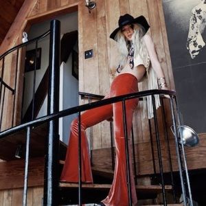 SUGARHIGH LOVESTONED | Velvet High Rise Flares